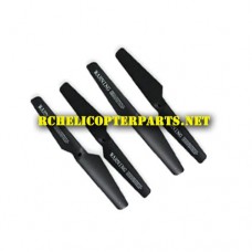 QDR-PCAM-01-Black Propeller 4PCS  Parts for AWW AW-QDR-PCAM Quadrone Pro Cam Quadcopter  Drone