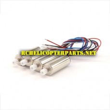 QDR-PCAM-30 Motor 4PCS Parts for AWW AW-QDR-PCAM Quadrone Pro Cam Quadcopter Drone