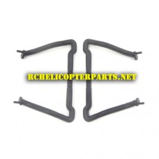 QDR-TRC-03 Landing Skid 2PCS Parts for AWW Quadrone Tracer Cam Quadcopter Drone