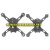 QDR-TRC-10 Upper and Lower Body Parts for AWW QDR-TRC Quadrone Tracer Cam Quadcopter