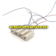 QDR-TRC-38 Motors 4PCS (2CW and 2CCW) Parts for AWW QDR-TRC Quadrone Tracer Cam Quadcopter