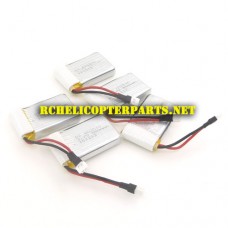 QDR-TRC-40 Lipo Batteries 5PCS Parts for AWW QDR-TRC Quadrone Tracer Cam Quadcopter