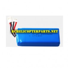 F6-03-NEW Version 7.4V 2300mAh 25C Lipo Battery Parts for Contixo F6 Quadcopter Racing Drone