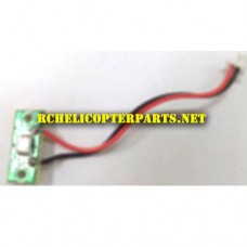 F6-18 Tail LED Parts for Contixo F6 Quadcopter RC Drone