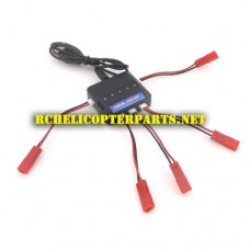 F5-17 5 IN 1 Charger Parts for Contixo F5 Drone Quadcopter