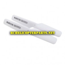 360-01-White Clockwise Propeller 2PCS Parts for Globi Pilot 360 Quadrocopter Drone