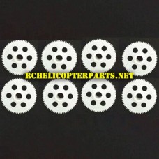 GNXR-18 Main Gear 8PCS Parts for Globi Nibiru XR-1 Drone Quadcopter Quadcopter