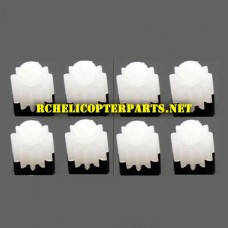 GNXR-19 Tiny Gear for Motor 8PCS Parts for Globi Nibiru XR-1 Drone Quadcopter Quadcopter