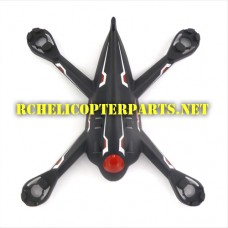 908F-01 Black Upper Body Parts for Haktoys HAK908F WIFI RC Quadcopter Drone