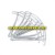 908F-11 Protection Base 4PCS Parts for Haktoys HAK908F WIFI RC Quadcopter Drone