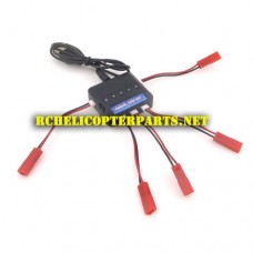 910F-19 5 IN 1 Charger Parts for Haktoys HAK910F Wifi Quadcopter Drone