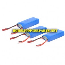 912F-35 Battery 3PCS Parts for Haktoys Hak912F Wifi Drone Quadcopter