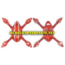 Hak904C-01 Red Body Parts for Haktoys Hak904C Camera Drone Quadcopter