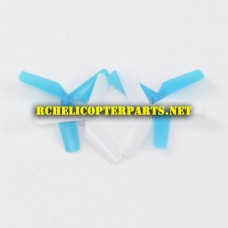 QDR-SPK-01 Main Rotor Blue Parts for AWW AW-QDR-SPK Quadrone Spark - Drone Quadcopter