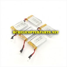 Hak906-22-800mAh Upgrade Lipo Battery 5PCS Parts for Haktoys HAK906 Quadcopter Drone 