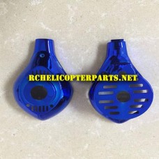 5637-10-Blue Motor Cover 2PCS Parts for JSF Pegasus 6 Hexcopter Quadcopter Drone