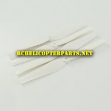 RCP70-001-White Main Propeller 4PCS Parts for Promark P70 Drone Quadcopter