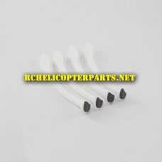RCP70-002-White Landing Skid 4PCS Parts for Promark P70 Drone Quadcopter