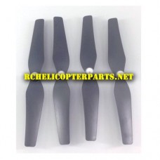 6062-01 Main Propeller 4PCS Parts for Riviera RIV-W606-2 RC Night Stalker HD Drone