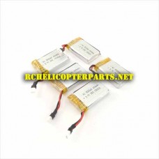 TR-Q511-27 Batteries 800mAh 5PCS Parts for Top Race TR-Q511 Quad Cam Drone