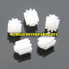 ZUFX-18 5PCS Mini Motor Gear Parts for Zuzo ZU-FX1 Quadcopter Drone