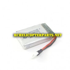 FX-08 Lipo Battery 3.7V 500mAh Parts for Globi Venus FX - Vision Series Drone