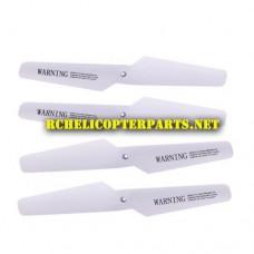 Z-9-01-White Main Blade Propeller 4PCS Parts for Swift Stream Z-9 Camera Drone Quadcopter